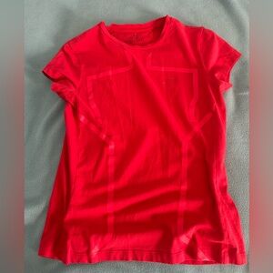 Red Women's EQUILINE equestrian top